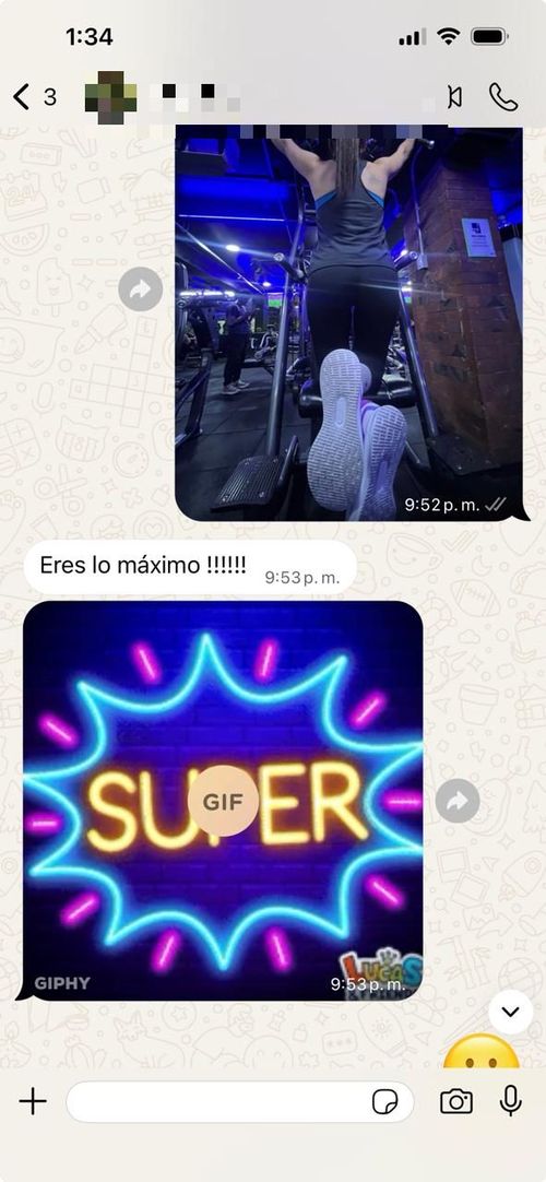 Mensaje de una alumna